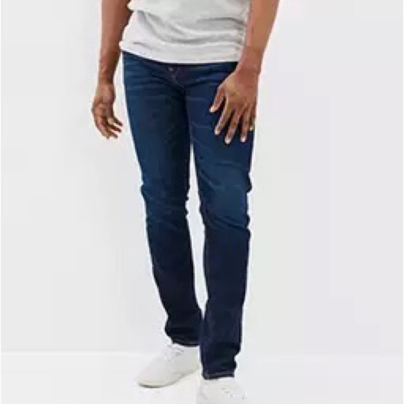American Eagle Next Level Flex Stretch Slim Straight Jean Dark Denim Sz.32X29” - Picture 1 of 6